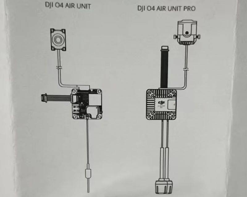 大疆O4 Air Unit图传设备新细节：流线设计相机简化专业版更强大(图1)