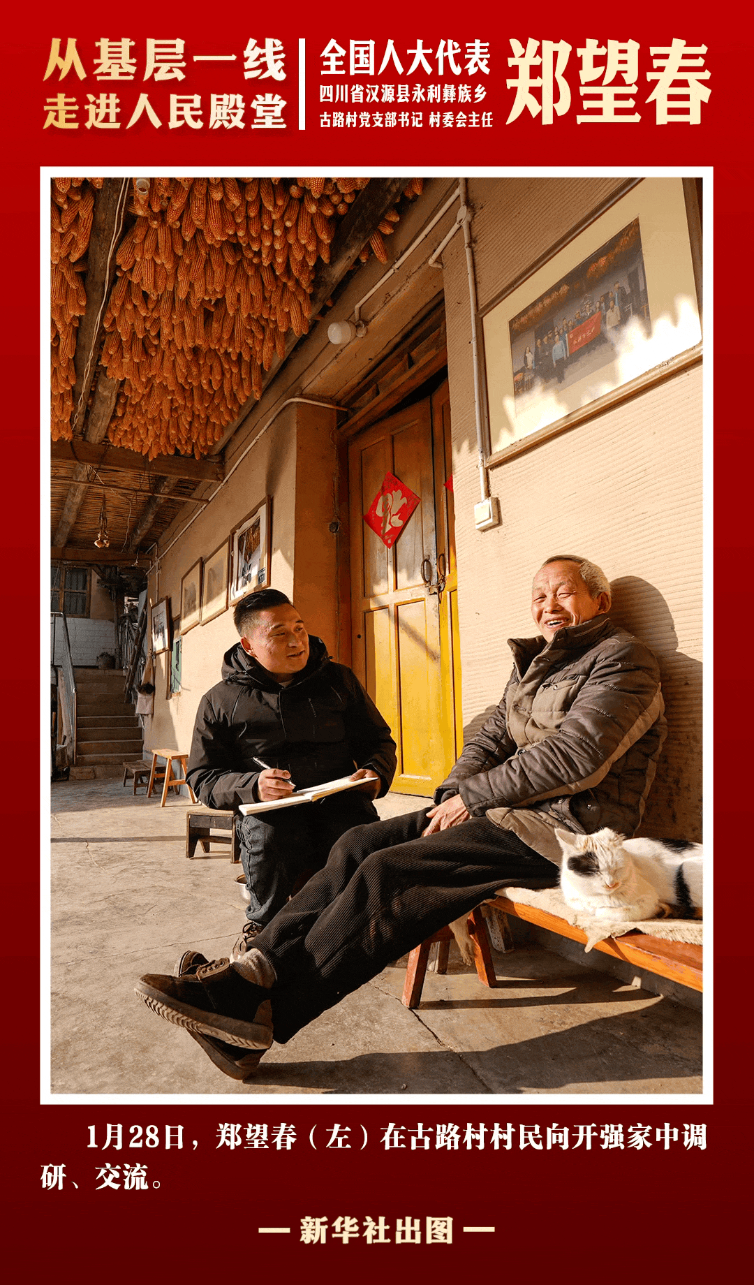 新华社出图丨从基层一线走进人民殿堂(图4)